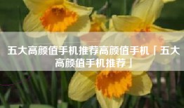 五大高颜值手机推荐高颜值手机「五大高颜值手机推荐」