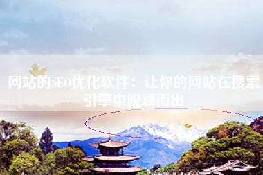 网站的SEO优化软件：让你的网站在搜索引擎中脱颖而出